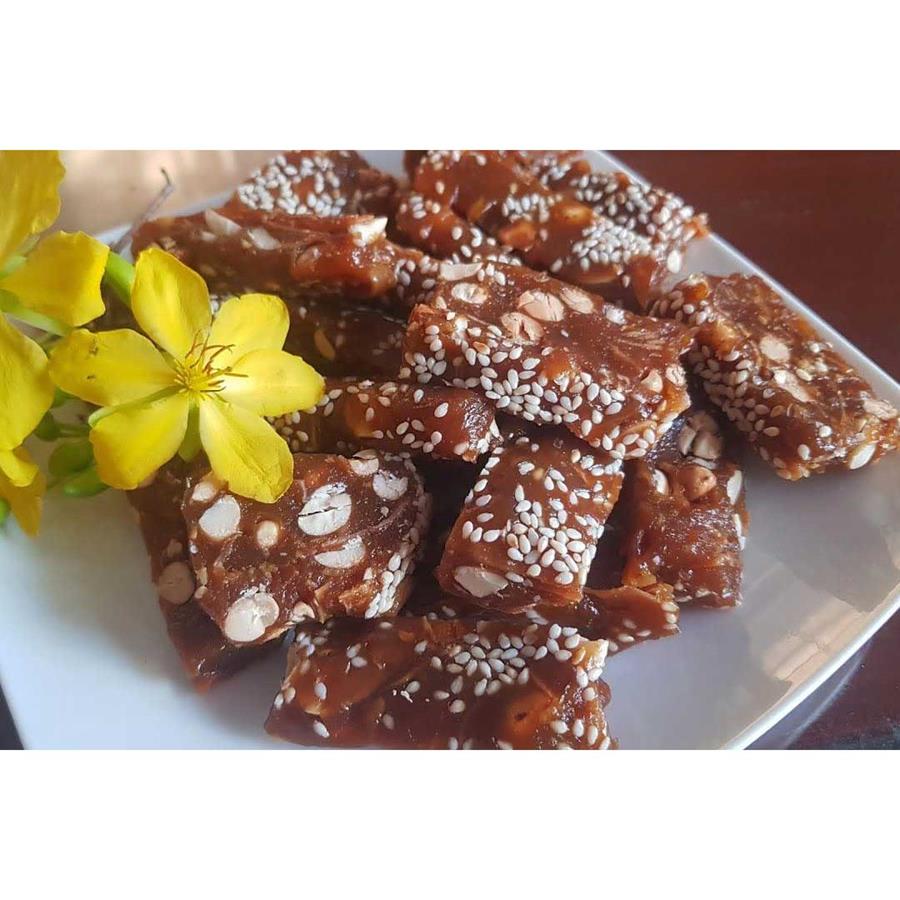 Kẹo Chuối Gừng Đậu Phộng