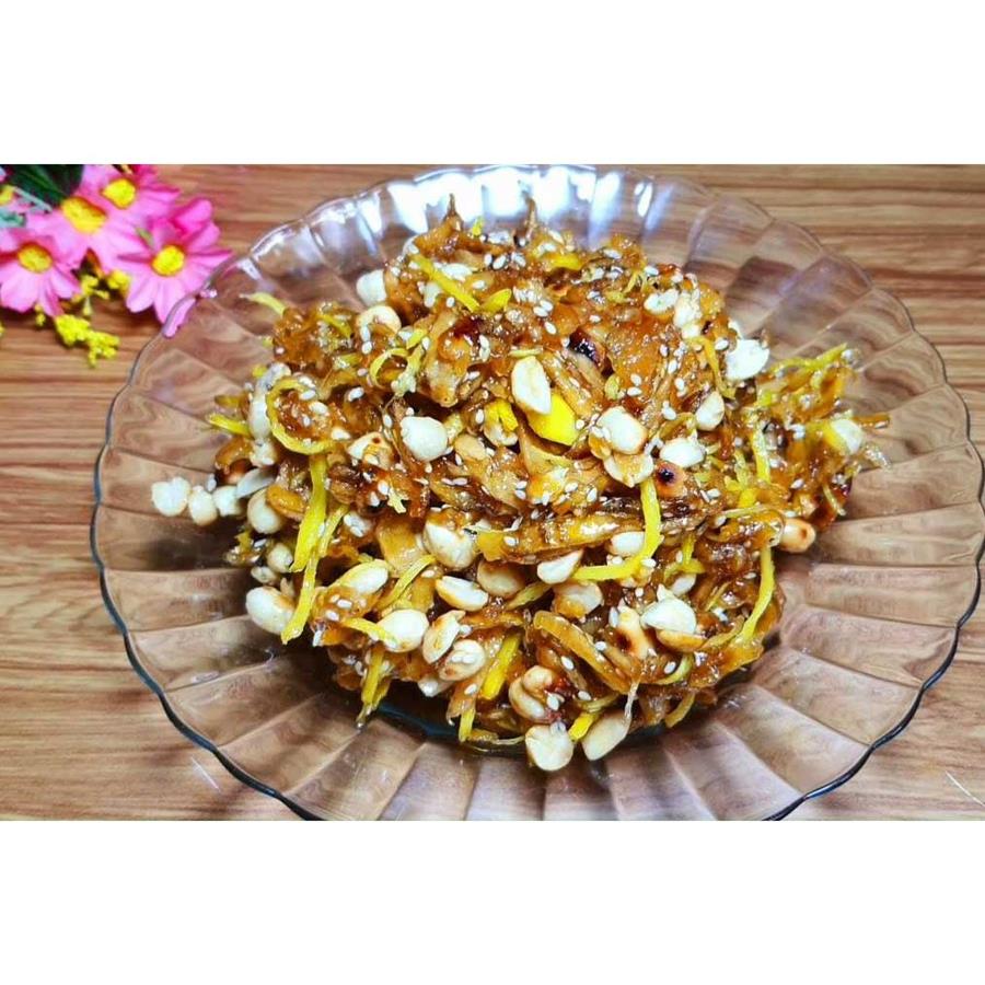 Mứt Chuối Ngào Gừng